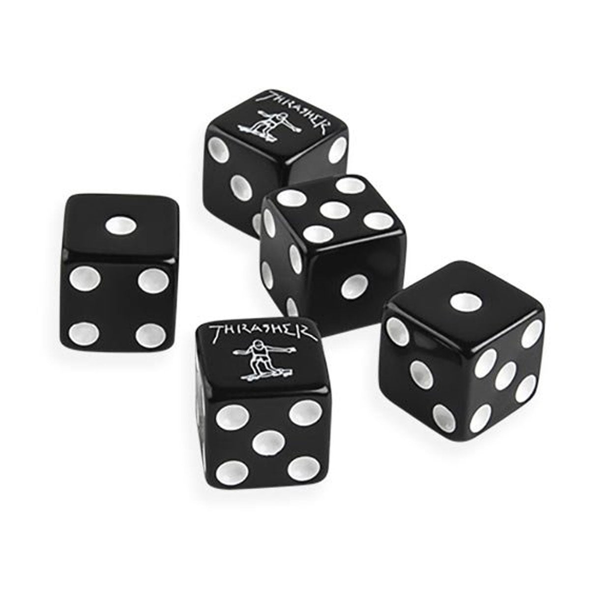 Thrasher Dice Set - Black image 2