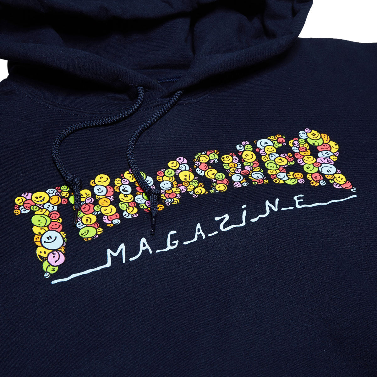 ★Thrasher Smile By Spanky Hoodie 関税込★ Thrasher Smile By Spanky Hoodie - Navy – Daddies Board Shop
