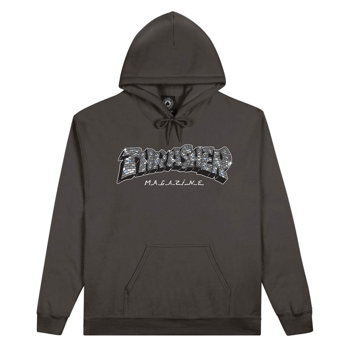 Thrasher Disco By Spanky Hoodie - Charcoal image 1