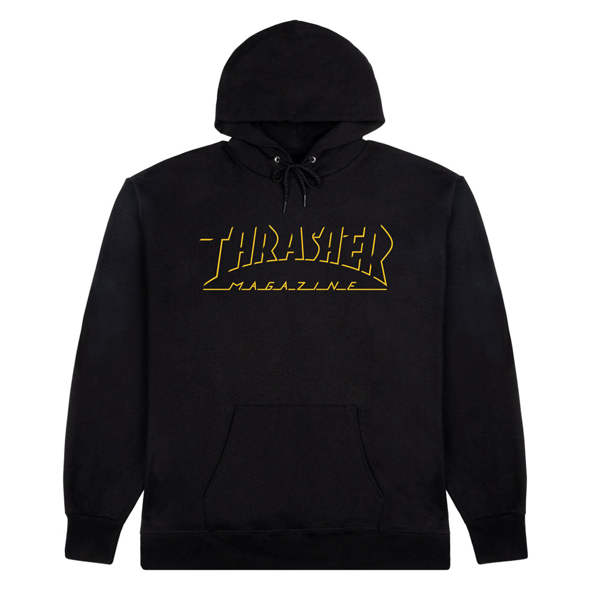 Thrasher Shadow Mag Logo Hoodie - Black image 1