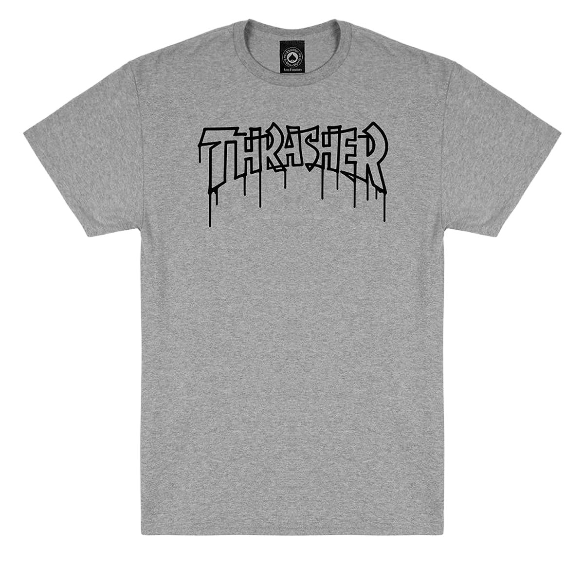 Thrasher One-Liner T-Shirt - Sport Grey image 1