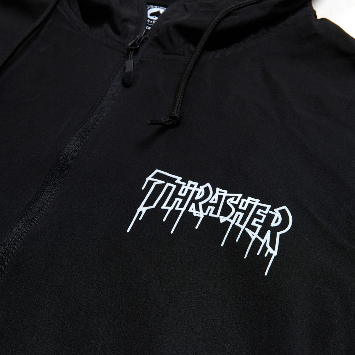 Thrasher One-Liner Anorak Jacket - Black image 2