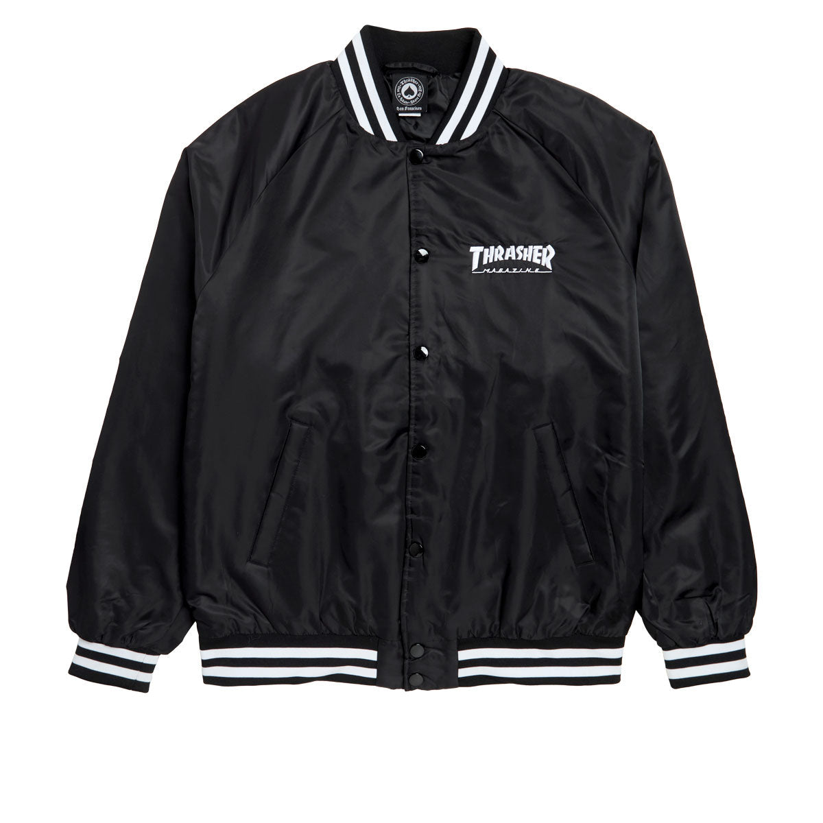 THRASHER ジャケット Thrasher Mag Logo Dugout Jacket - Black/White – Daddies Board Shop