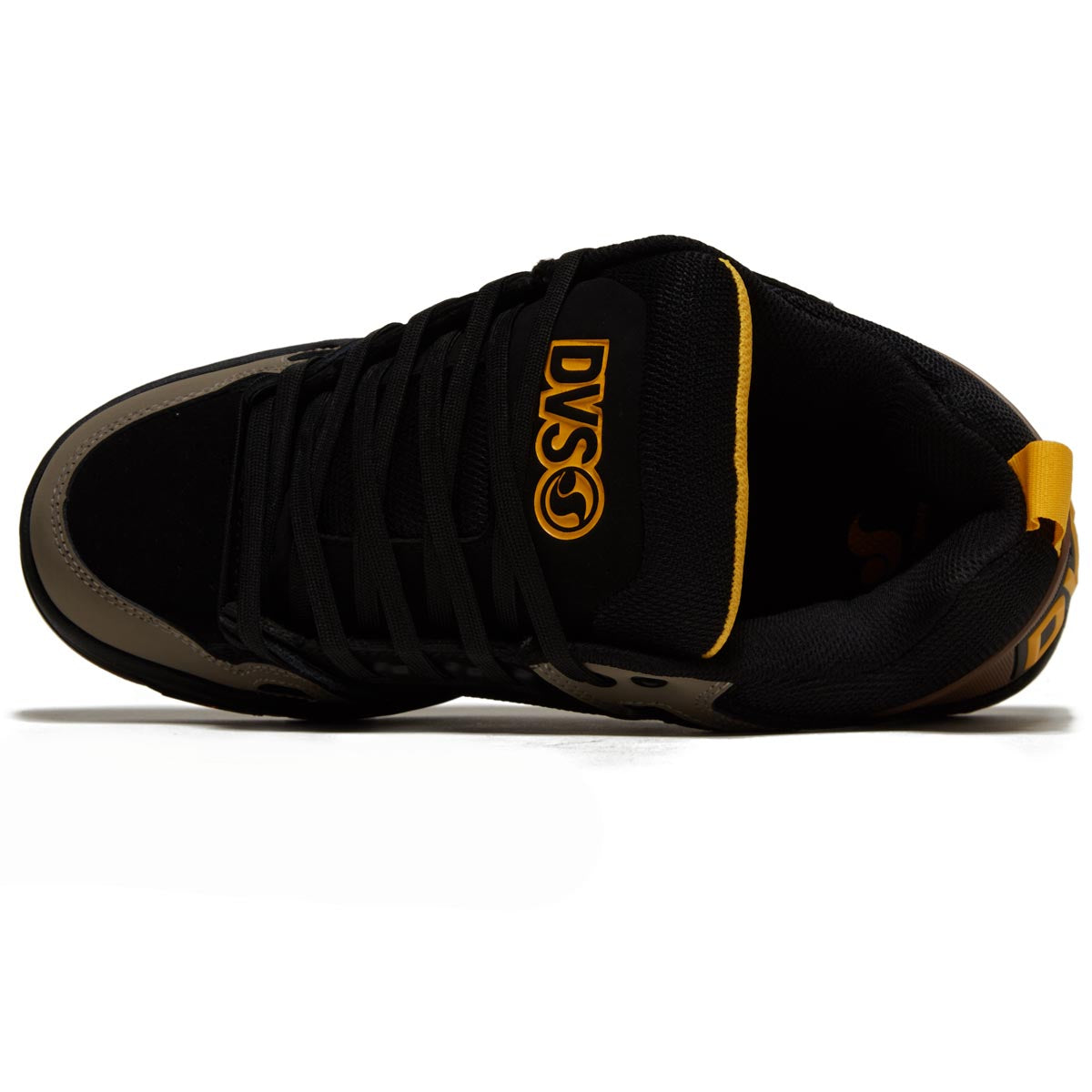 DVS Comanche Shoes - Brindle/Black/Yellow Nubuck image 3
