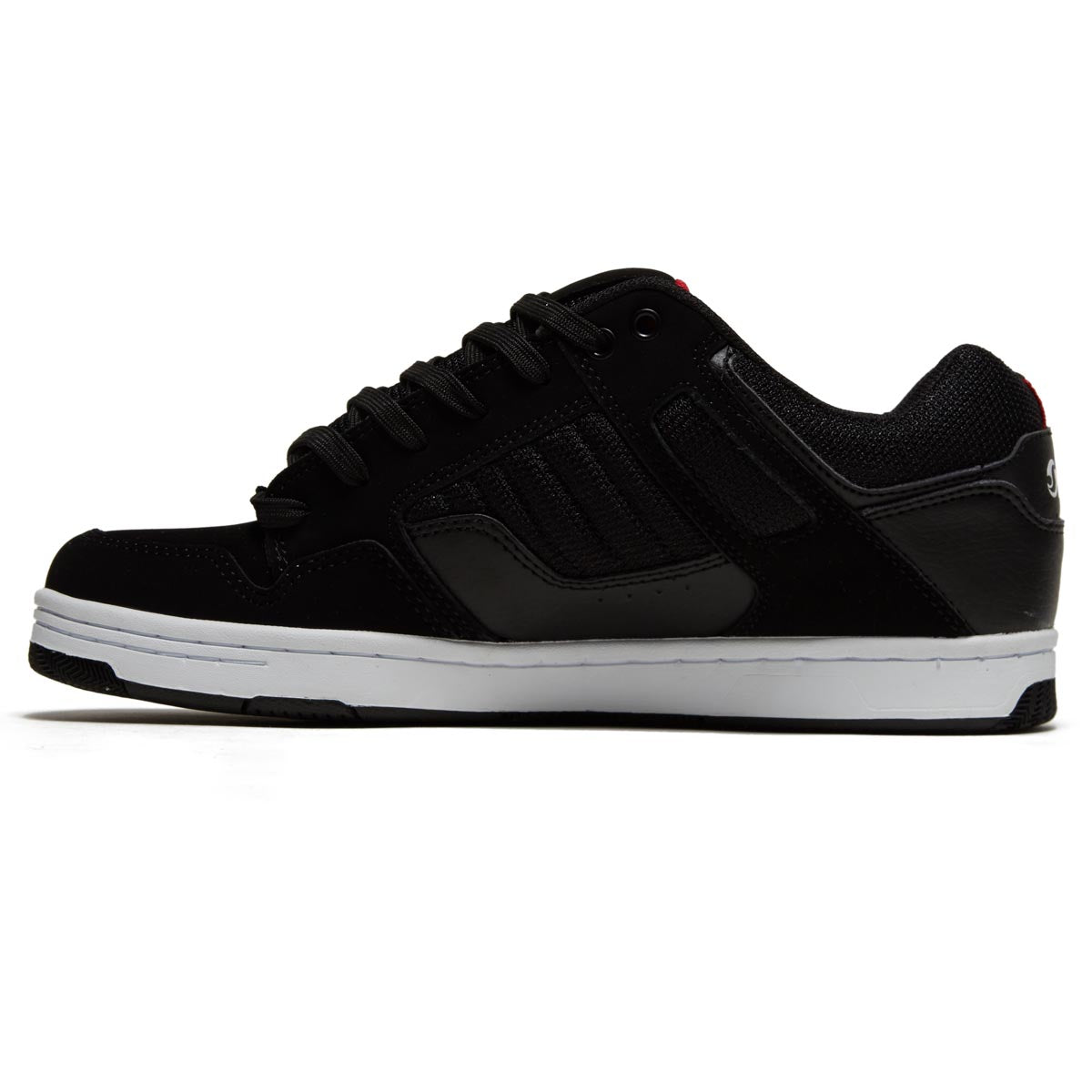 DVS Enduro 125 Shoes - Black/White/Red Nubuck/Lutzka image 2