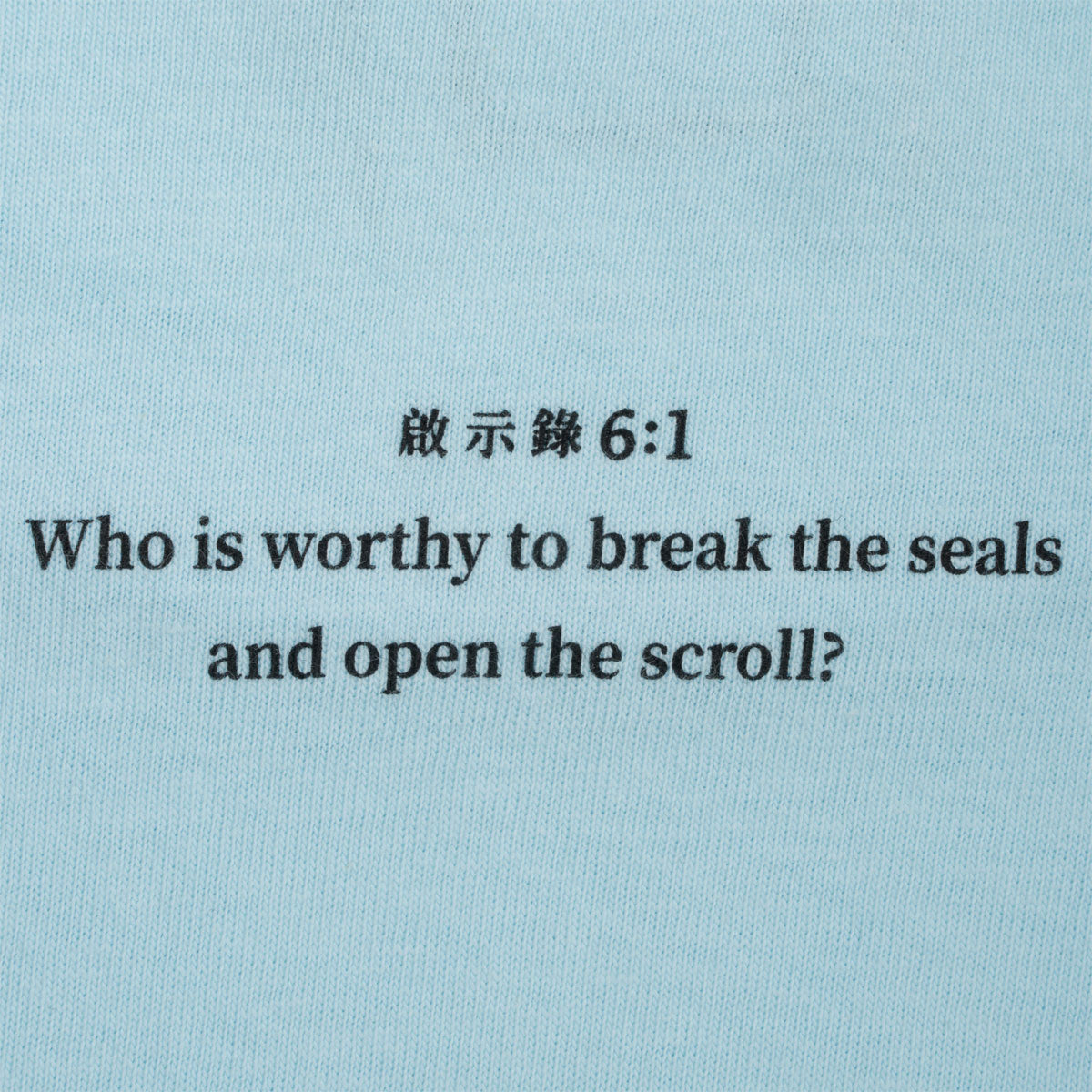 Sci-Fi Fantasy Lamb T-Shirt - Chambray image 3