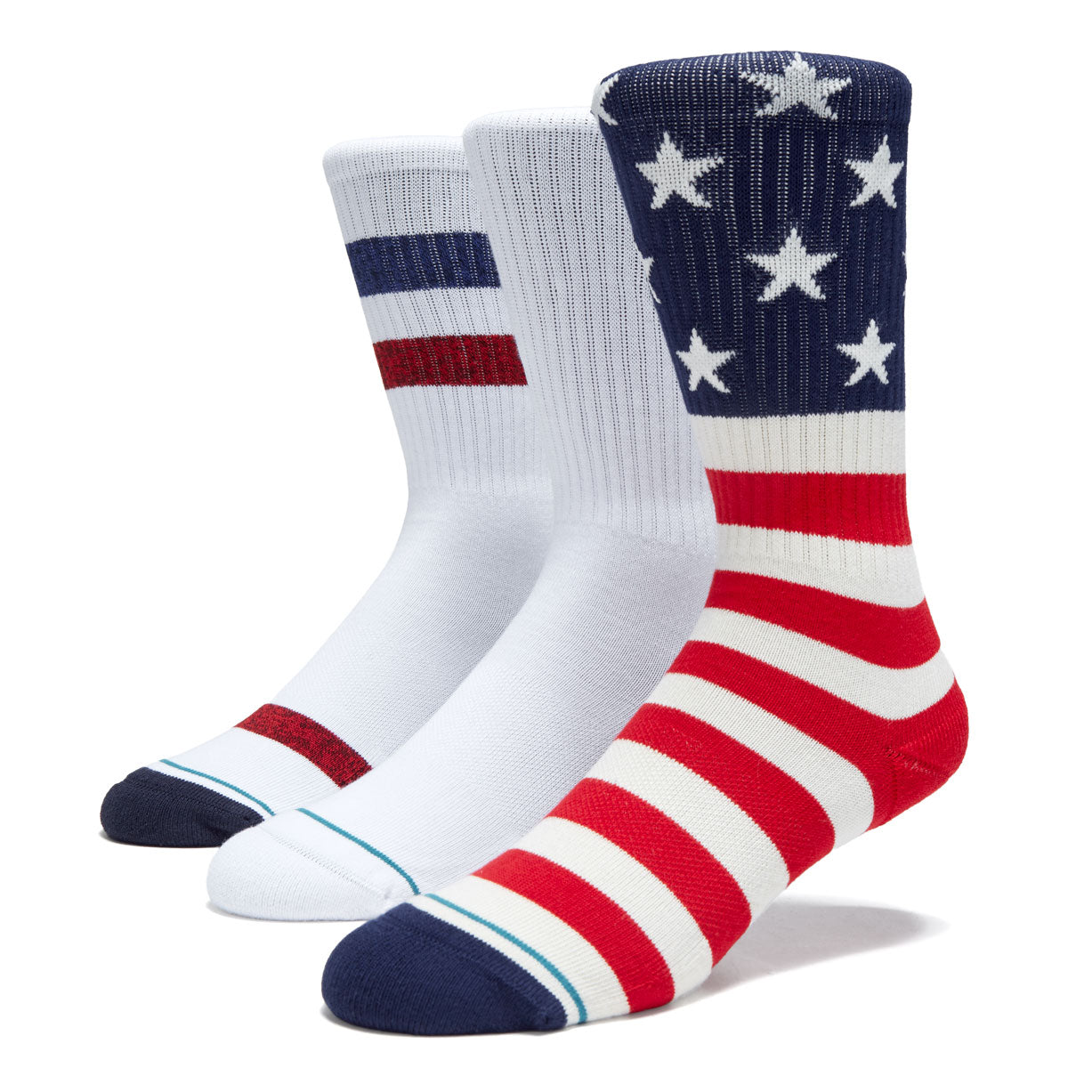 Stance The Americana 3 Pack Of Socks - Multi image 1