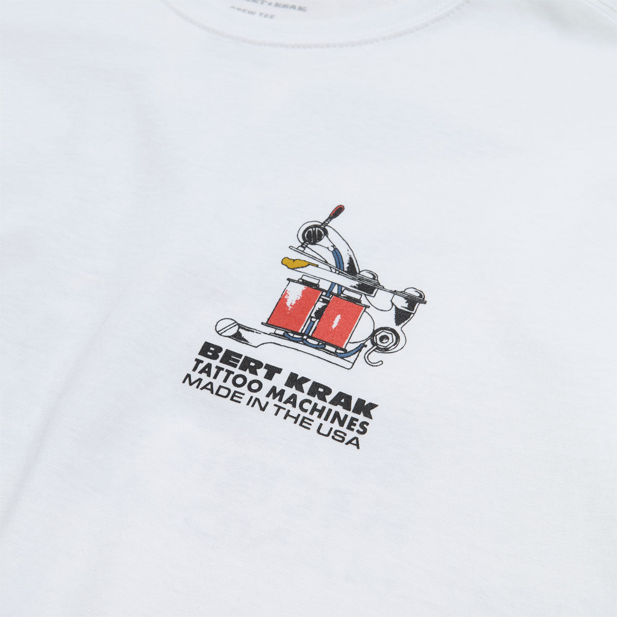 Stance Bert Krak Handmade T-Shirt - White image 3