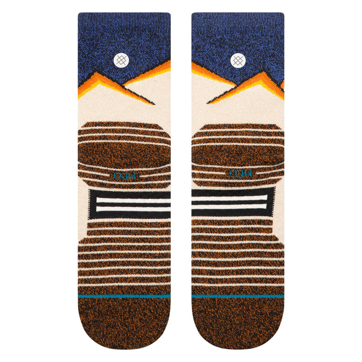 Stance Slopes Wool Crew Socks - Multi image 3