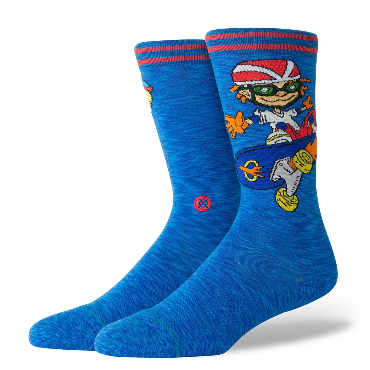 Stance Reggie And Otto Crew Socks - Royal image 1