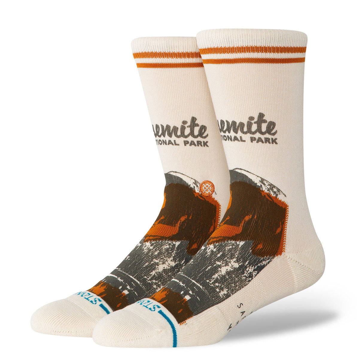 Stance Yosemite Np Crew Socks - Canvas image 1