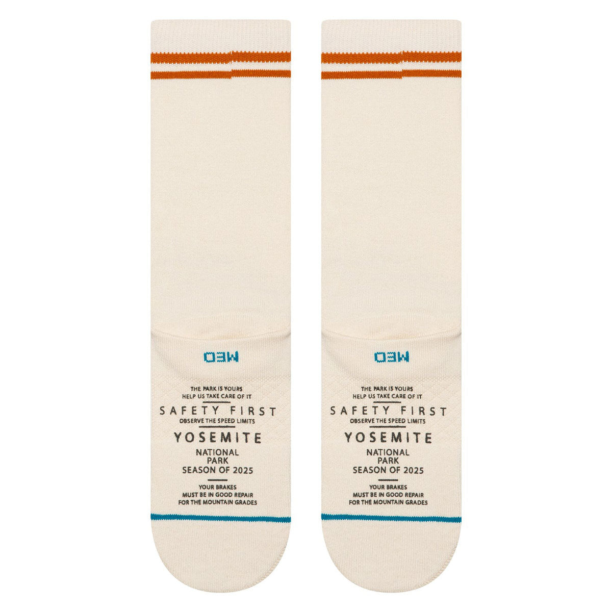 Stance Yosemite Np Crew Socks - Canvas image 3