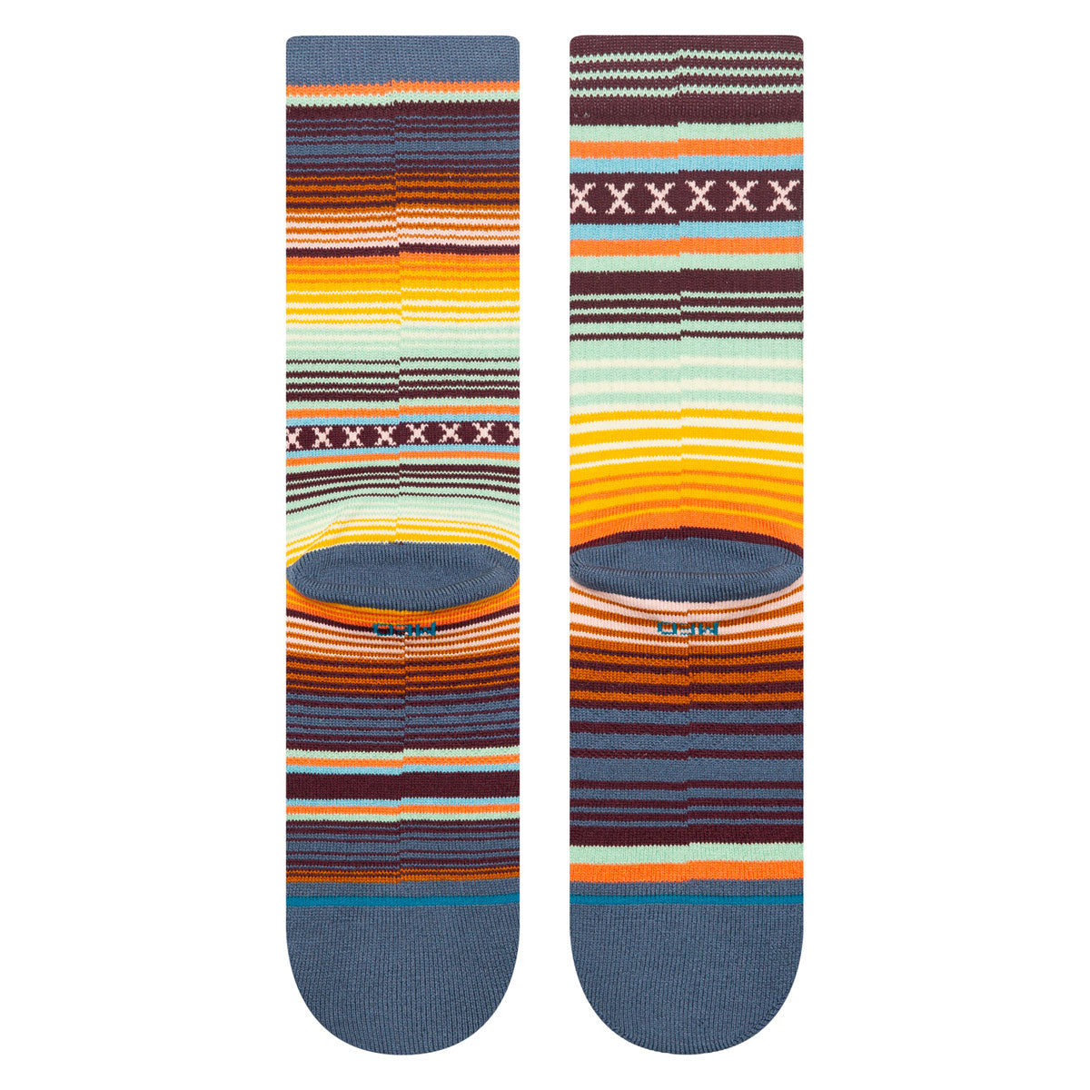 Stance Curren St Crew Socks - Sea Blue image 3