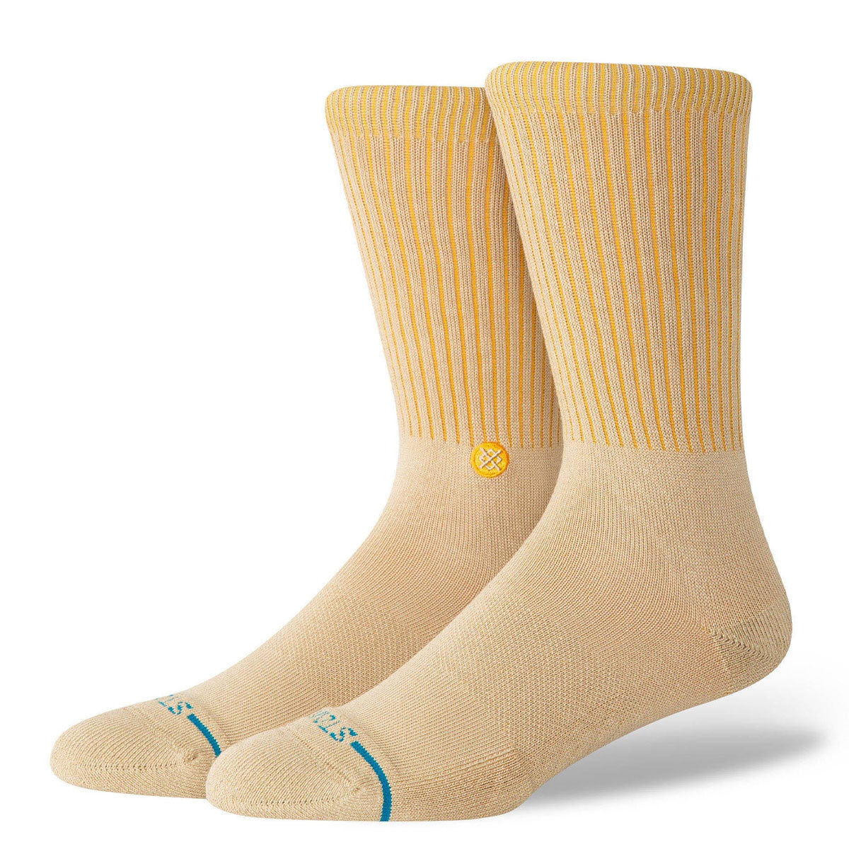 Stance Icon Pop Crew Socks - Sand image 1