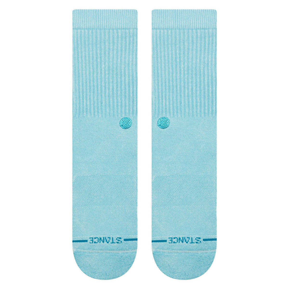 Stance Icon Dyed Crew Socks - Electric Blue image 2