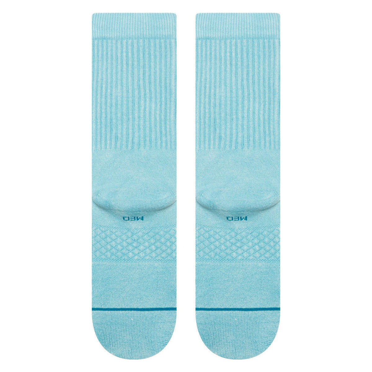 Stance Icon Dyed Crew Socks - Electric Blue image 3