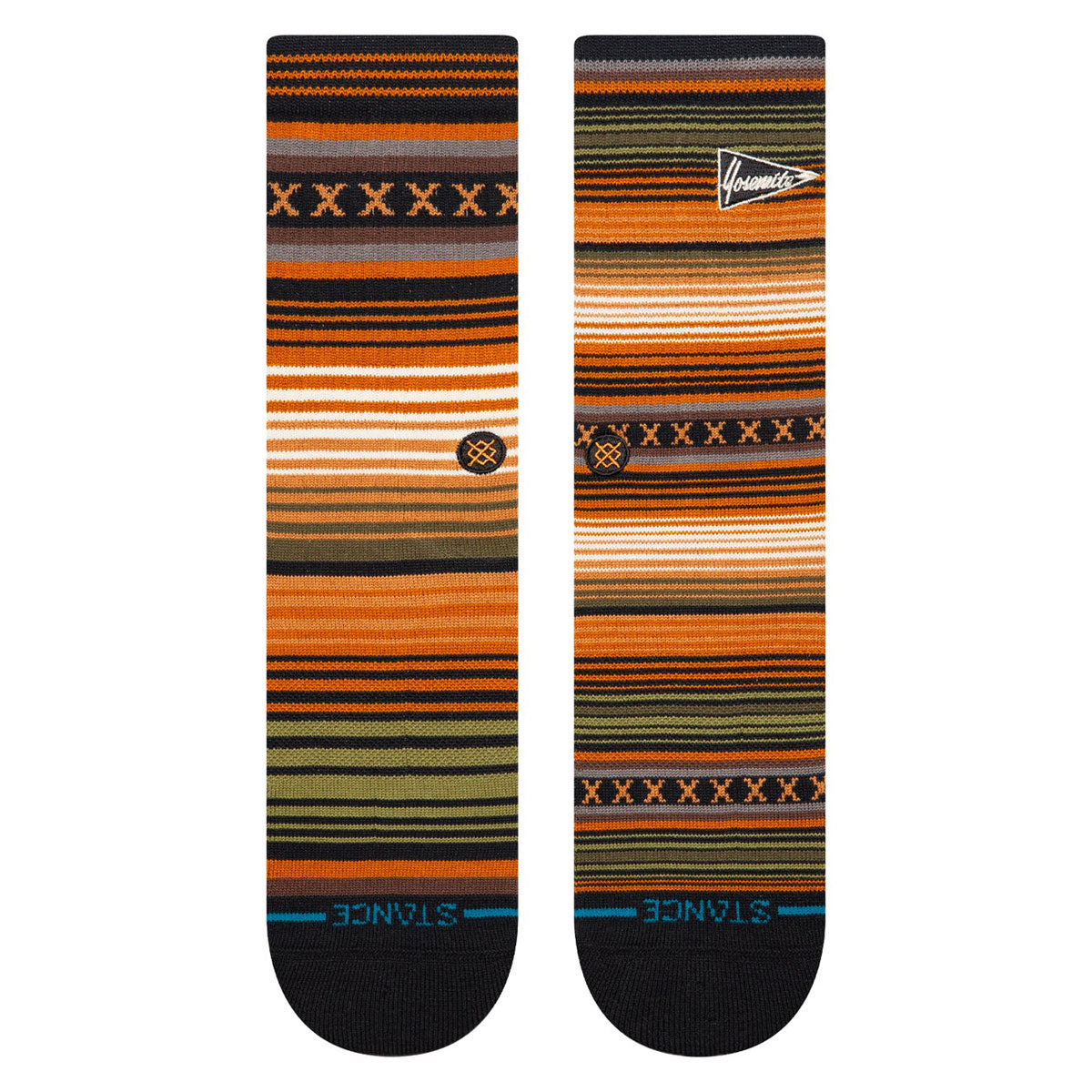 Stance Curren Parks Crew Socks - Spice image 2