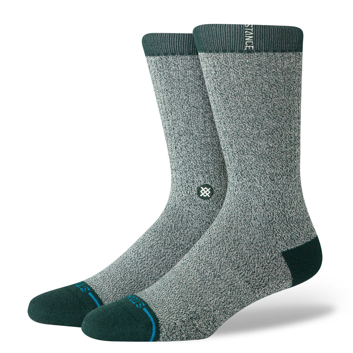 Stance Reset Crew Socks - Pine image 1