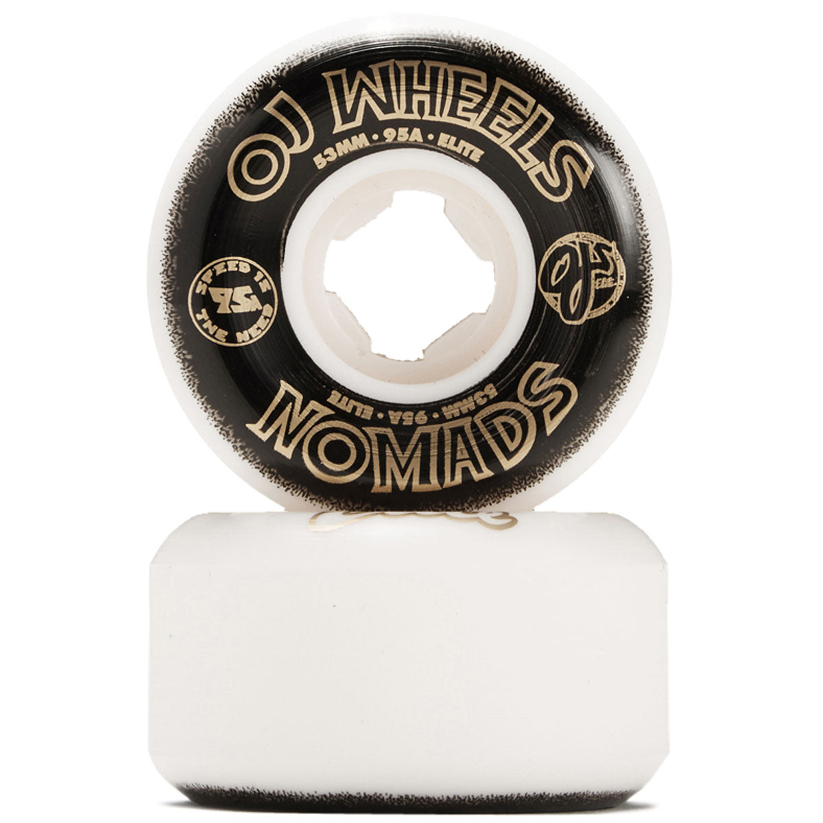 OJ Elite Nomads 95a Skateboard Wheels - 53mm image 2