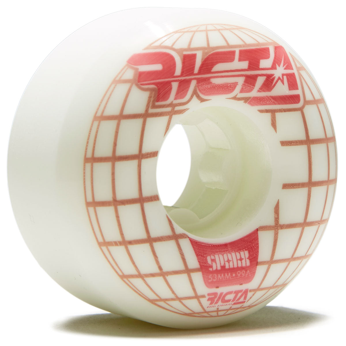 Ricta Mainframe Sparx 99a Skateboard Wheels - White - 53mm image 1