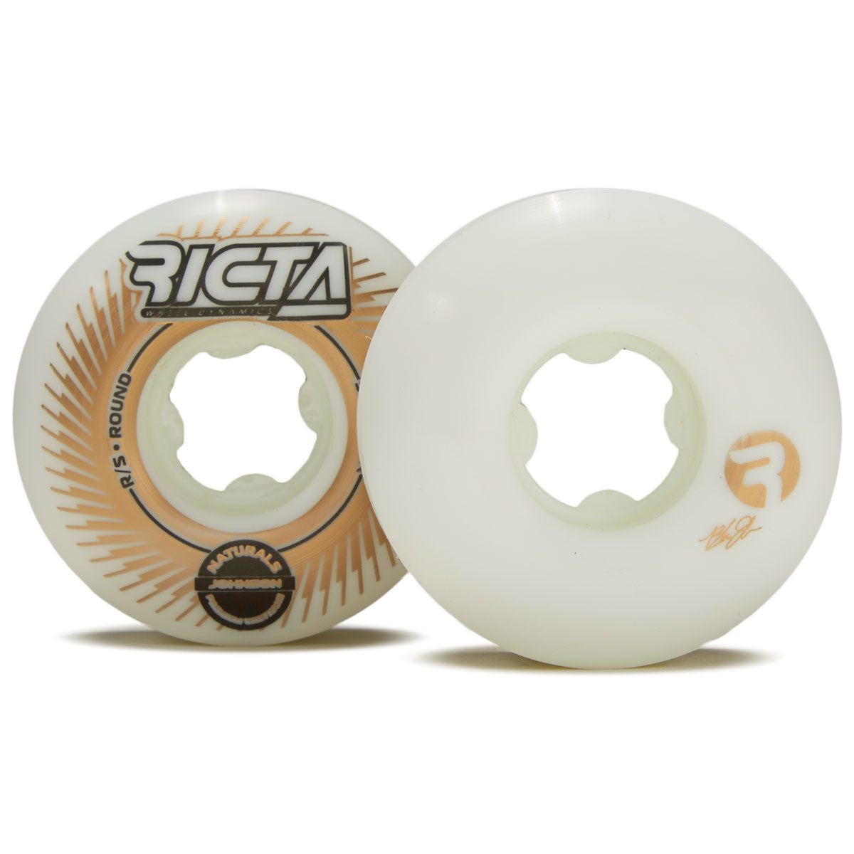 Ricta Johnson Impeller Naturals Round 101a Skateboard Wheels - 53mm image 3