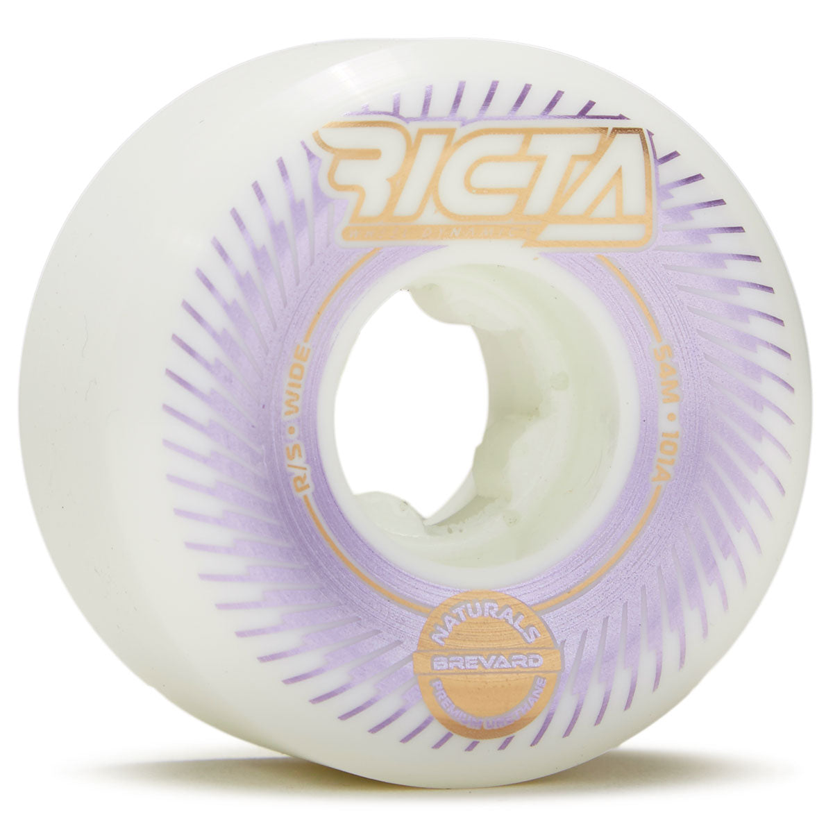 Ricta Brevard Impeller Naturals Wide 101a Skateboard Wheels - 54mm image 1