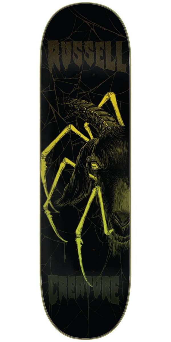 Creature Russell Arachne VX Skateboard Deck - 8.60