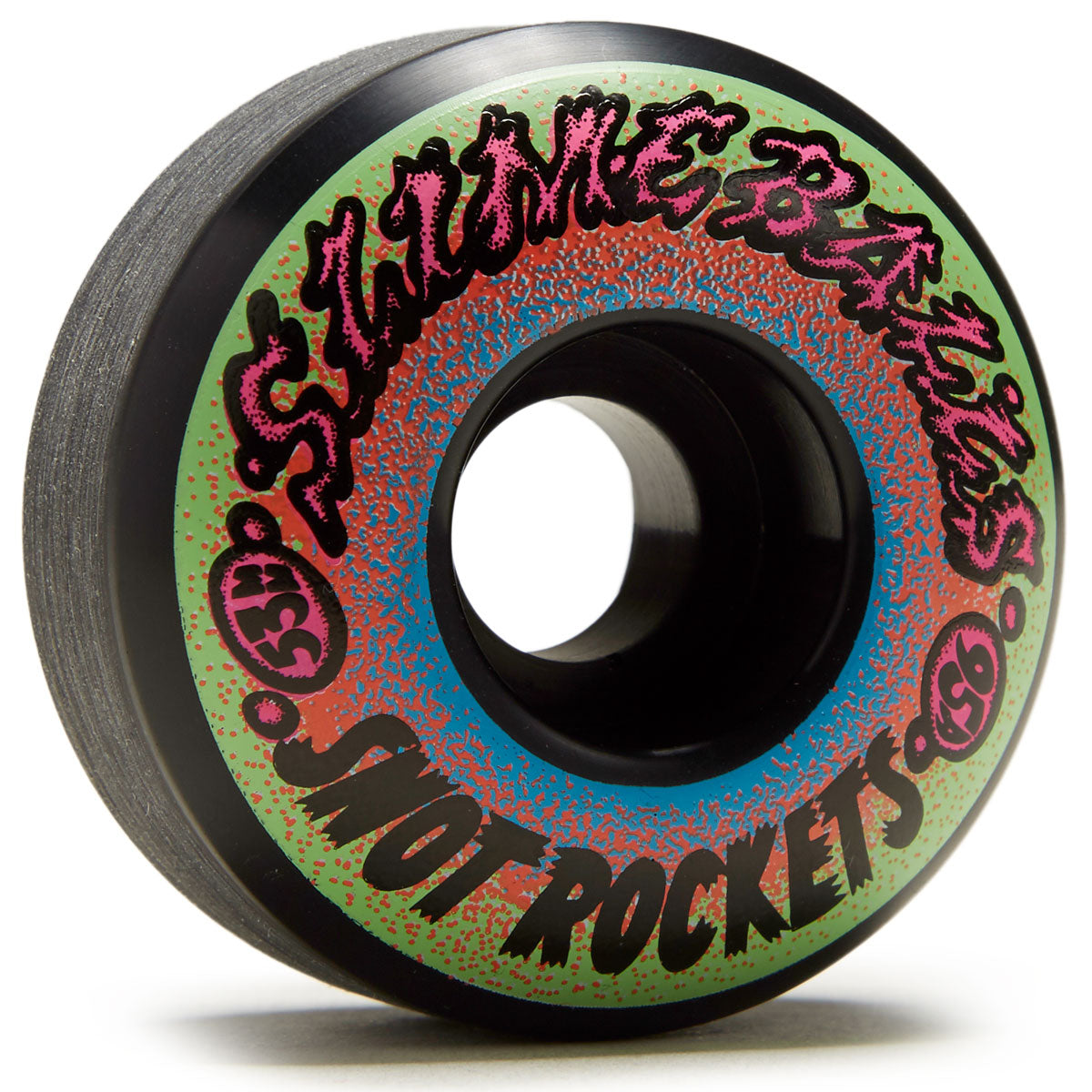 Slime Balls Snot Rockets 95a Skateboard Wheels - Yellow - 53mm image 1