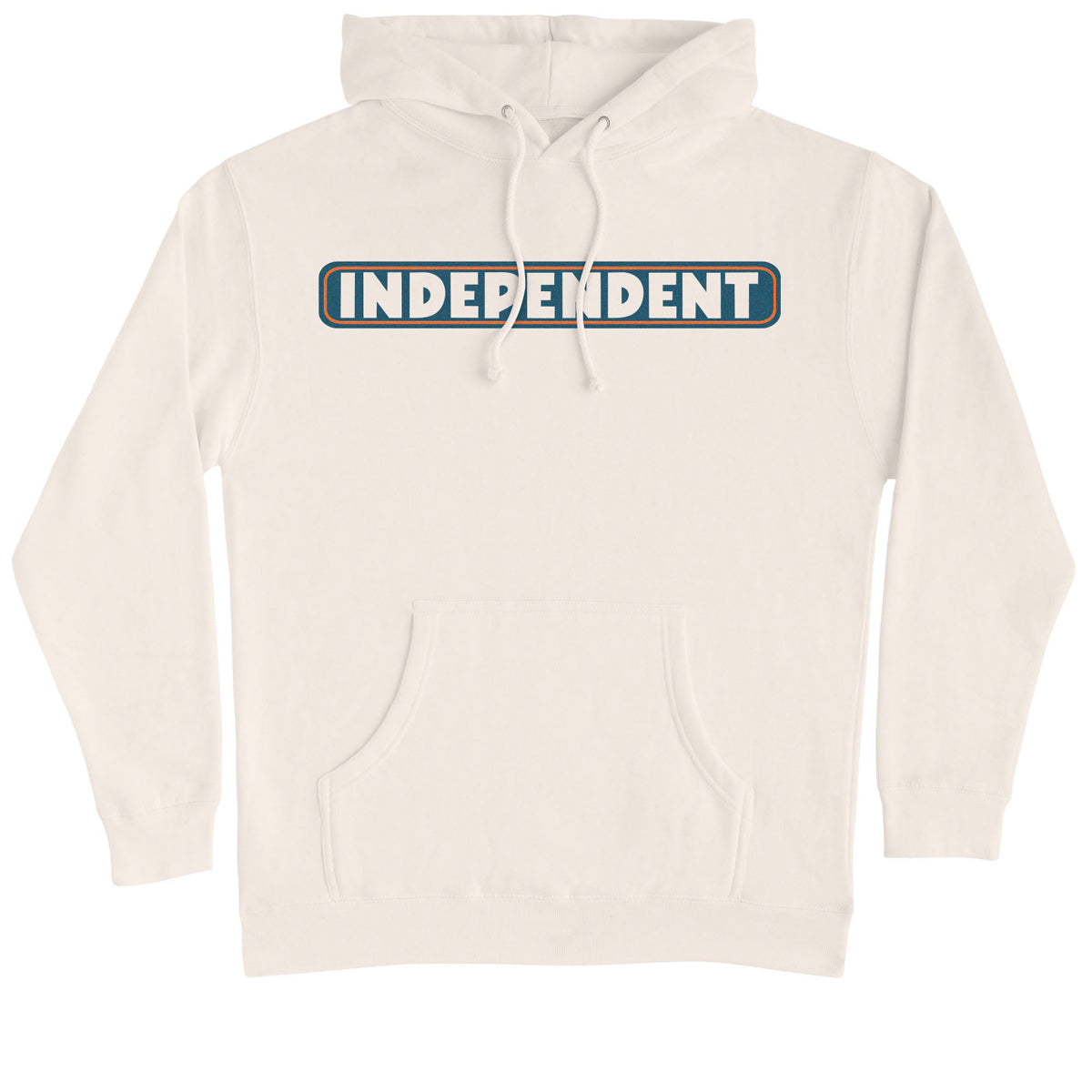 Independent Bar Logo Hoodie - Bone image 1