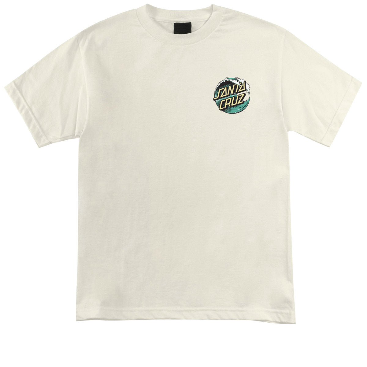 Santa Cruz Wave Dot T-Shirt - Cream/Yellow – Daddies Board Shop