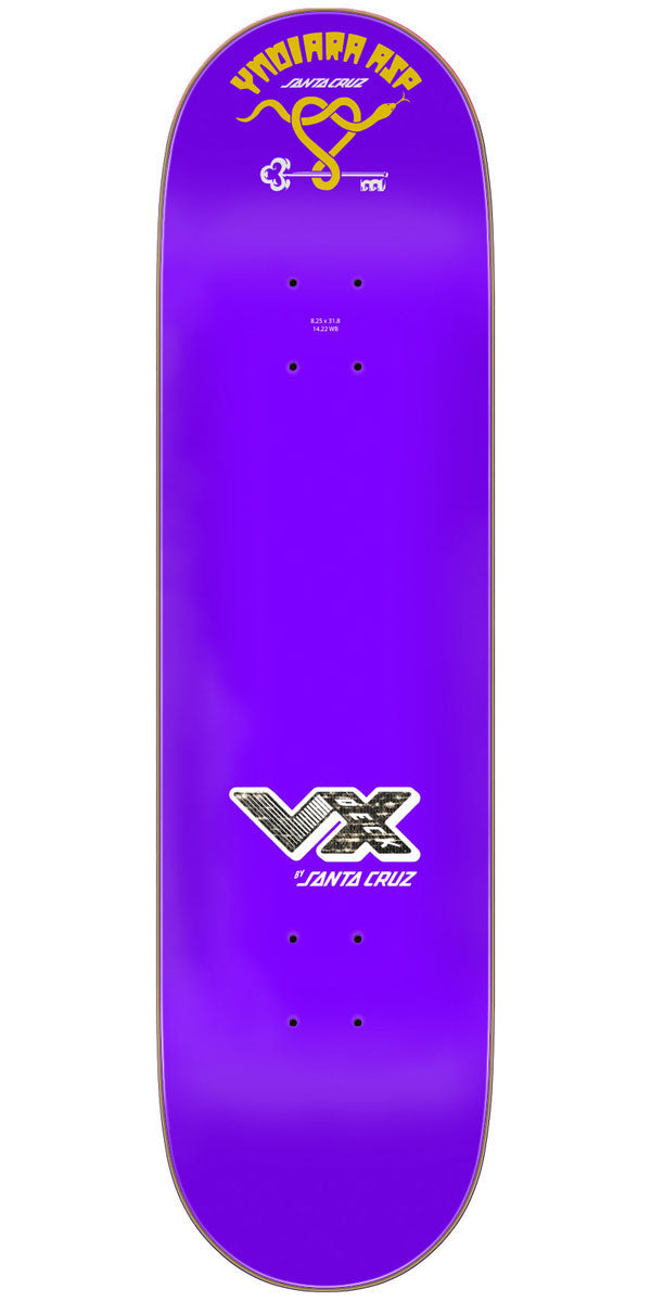 Santa Cruz Asp Slither VX Skateboard Deck - 8.25