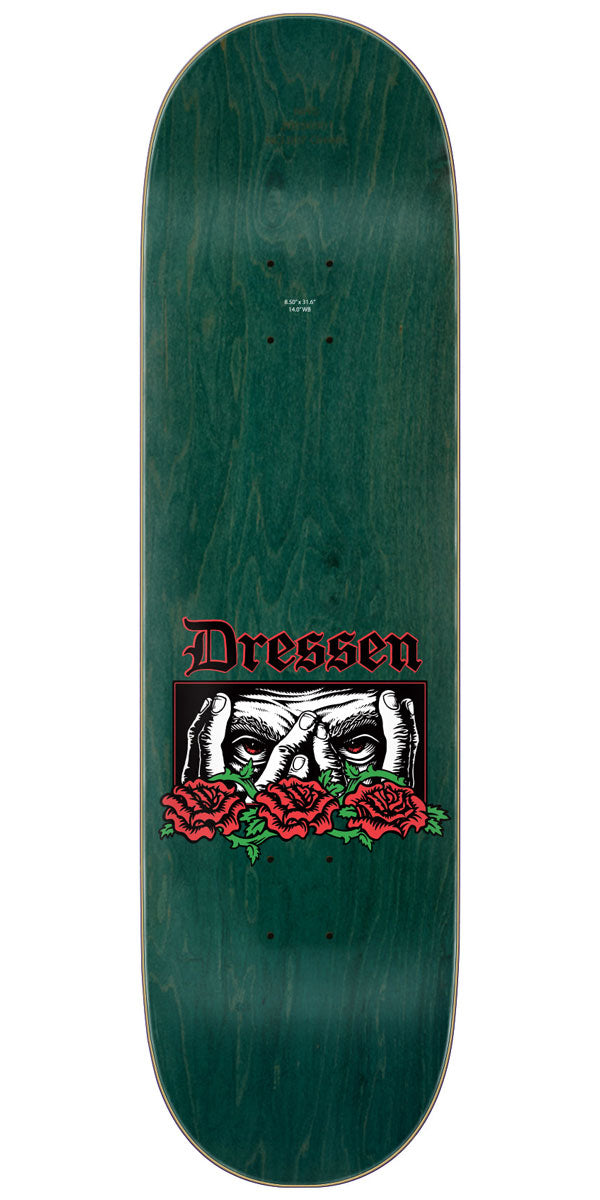 Santa Cruz Dressen Rose Vines Everslick Skateboard Complete - 8.50