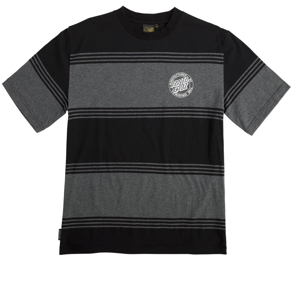 Santa Cruz Ridge T-Shirt - Black/Charcoal image 1