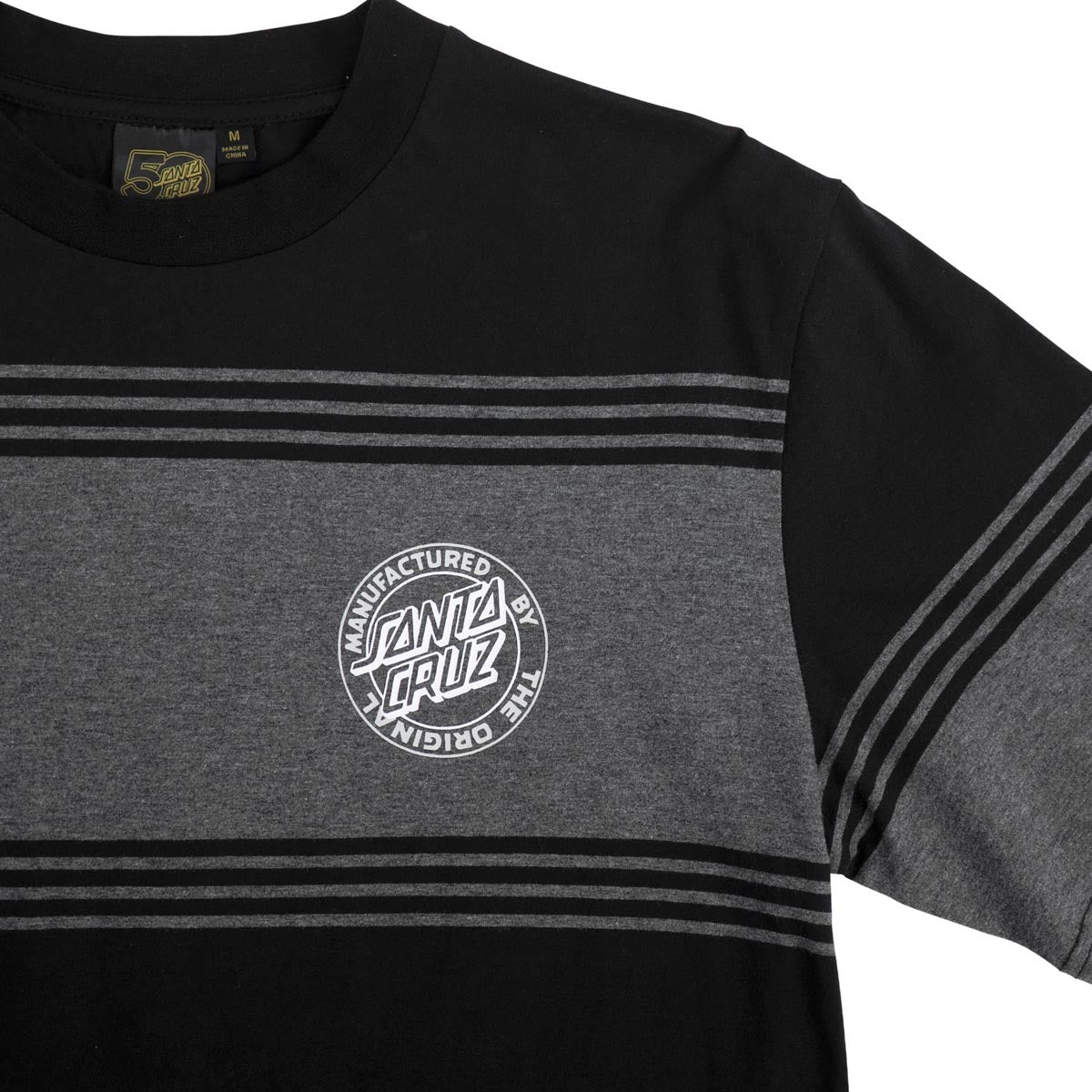 Santa Cruz Ridge T-Shirt - Black/Charcoal image 3