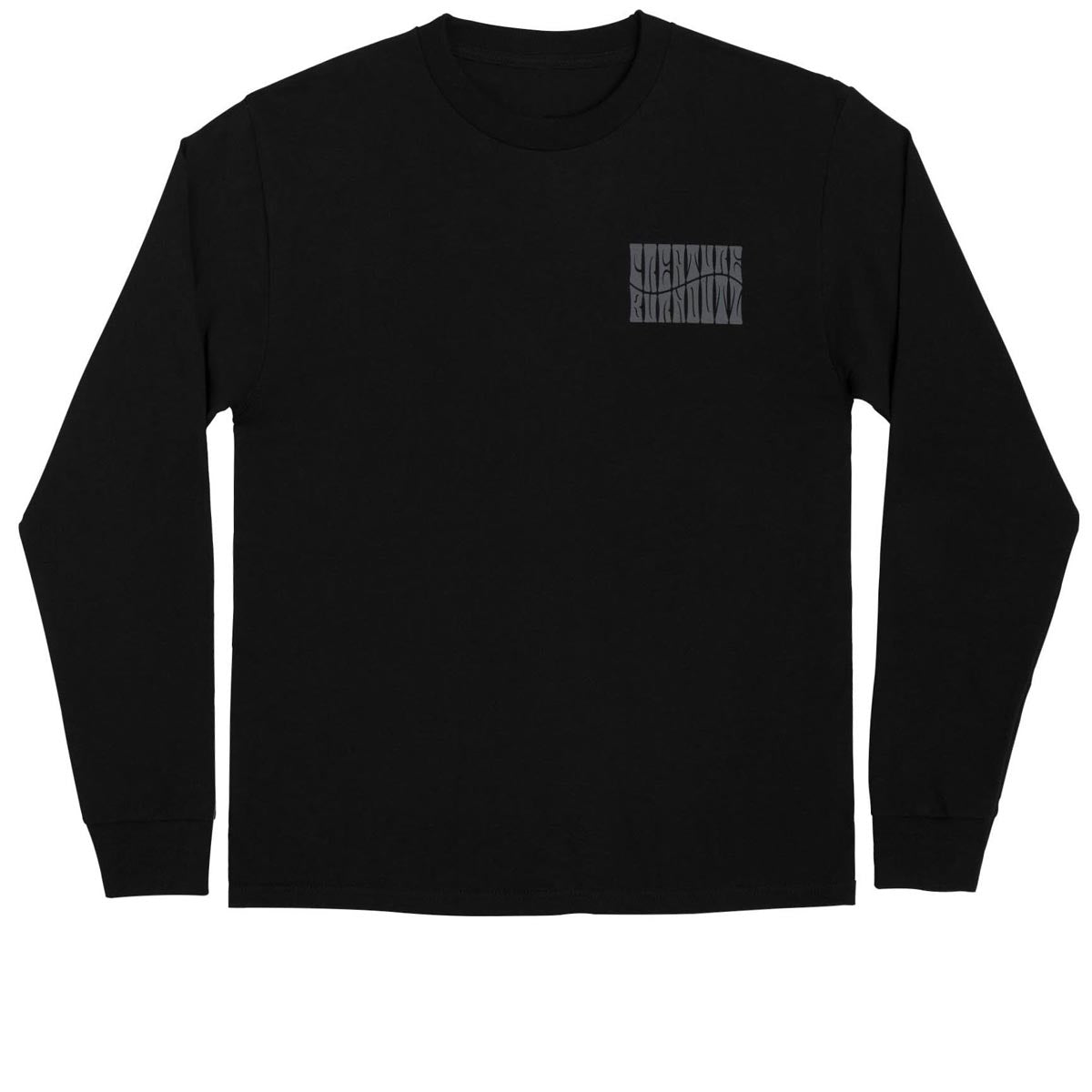Creature Burnoutz VC Long Sleeve T-Shirt - Black image 2