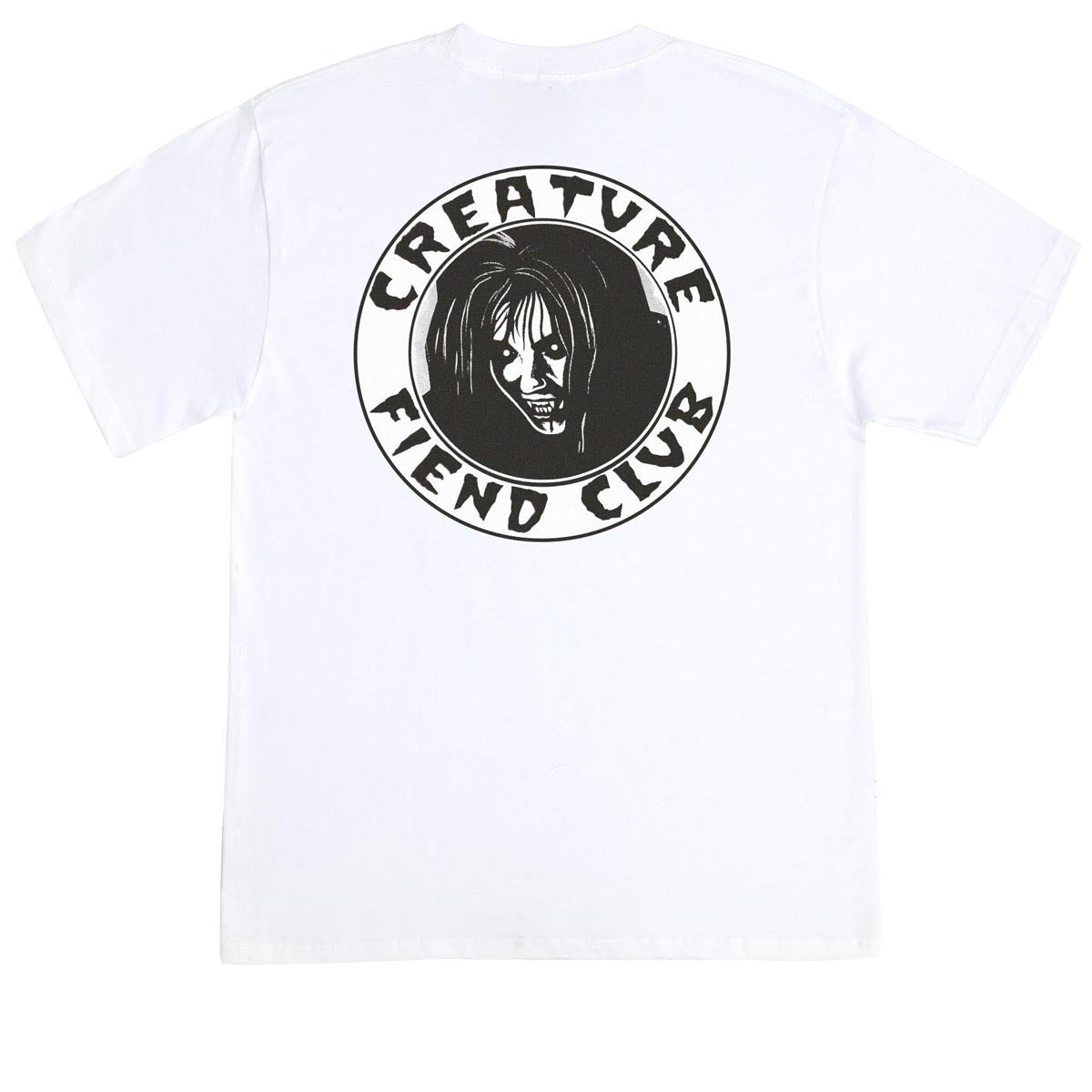 Creature Fiend Club Relic T-Shirt - White image 1
