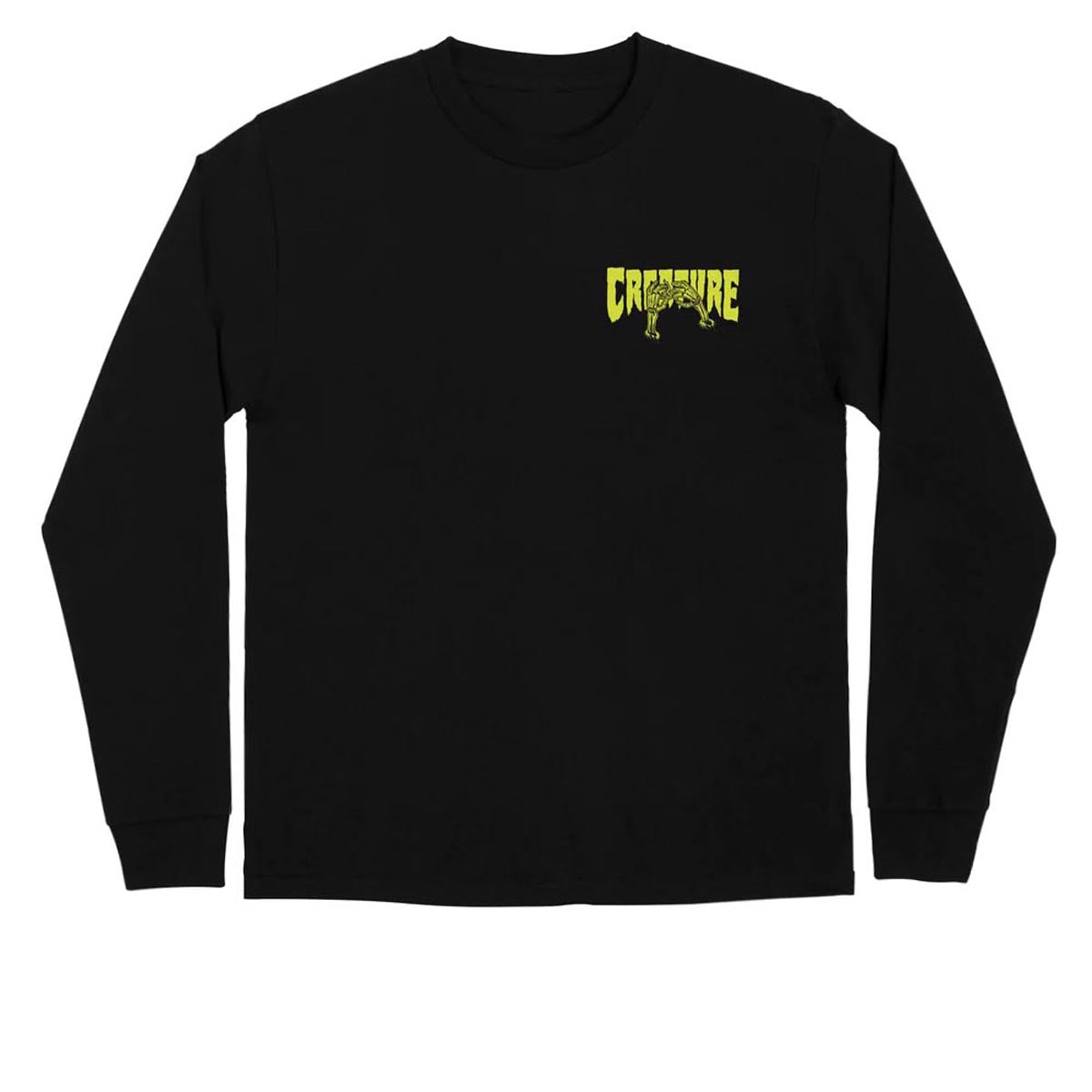 Creature Grave Roller Long Sleeve T-Shirt - Black image 2