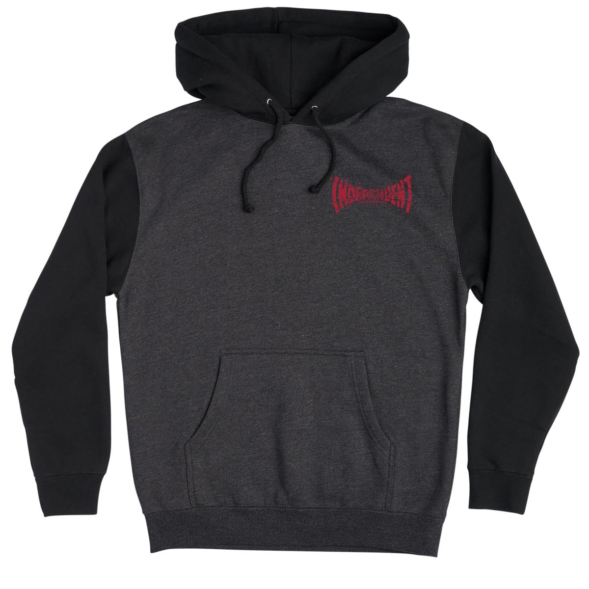 Independent Shatter Span Hoodie - Charcoal Heather/Black image 1