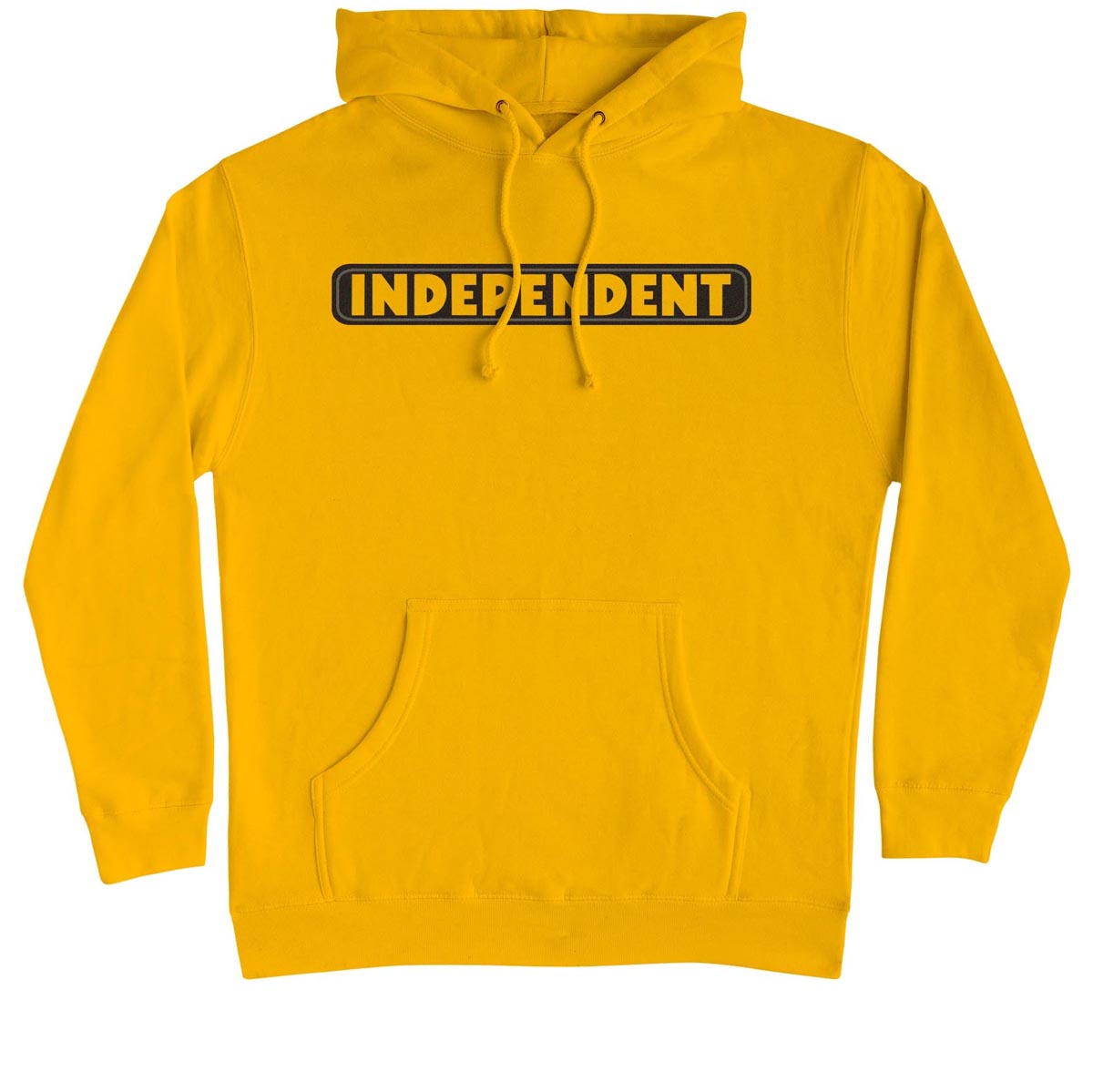 Independent Bar Logo Hoodie - Gold image 1