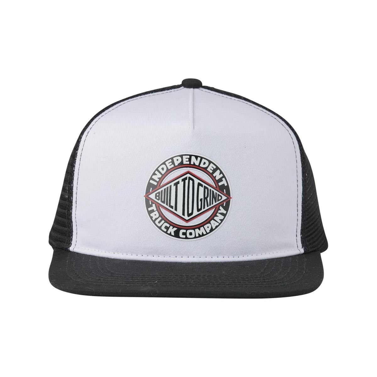 Independent BTG Summit Mesh Trucker Hat - White/Black image 3