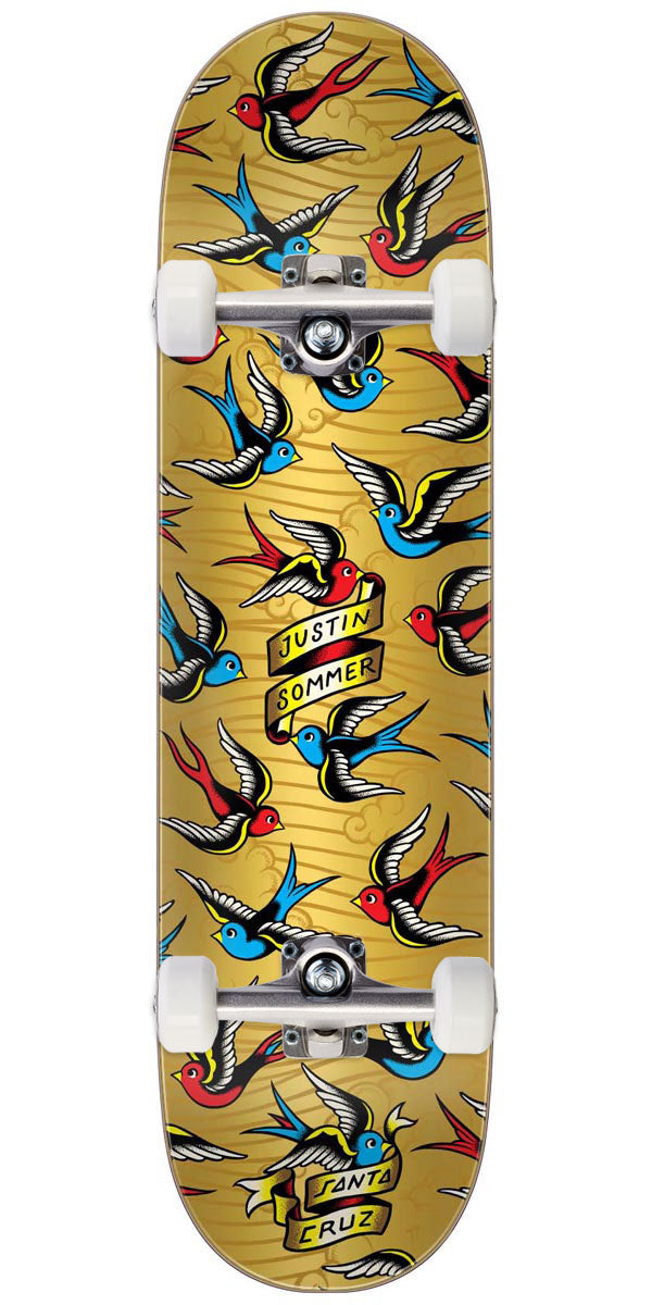 Santa Cruz Sommer Sparrows Skateboard Complete - 8.25