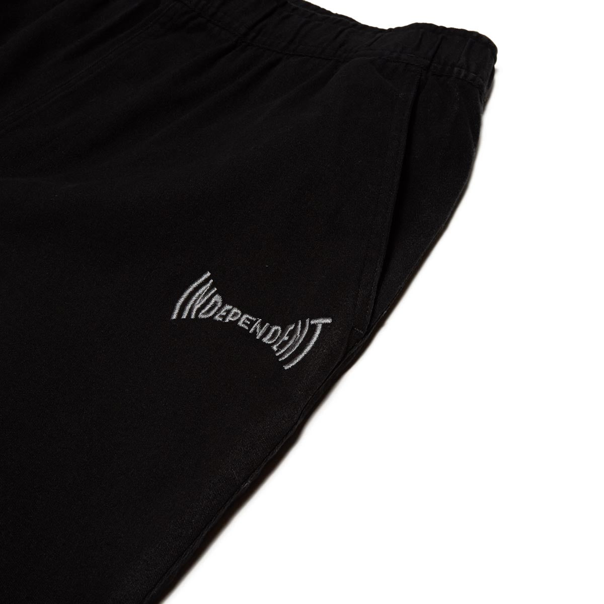 Independent Span Pull On Shorts - Black image 4