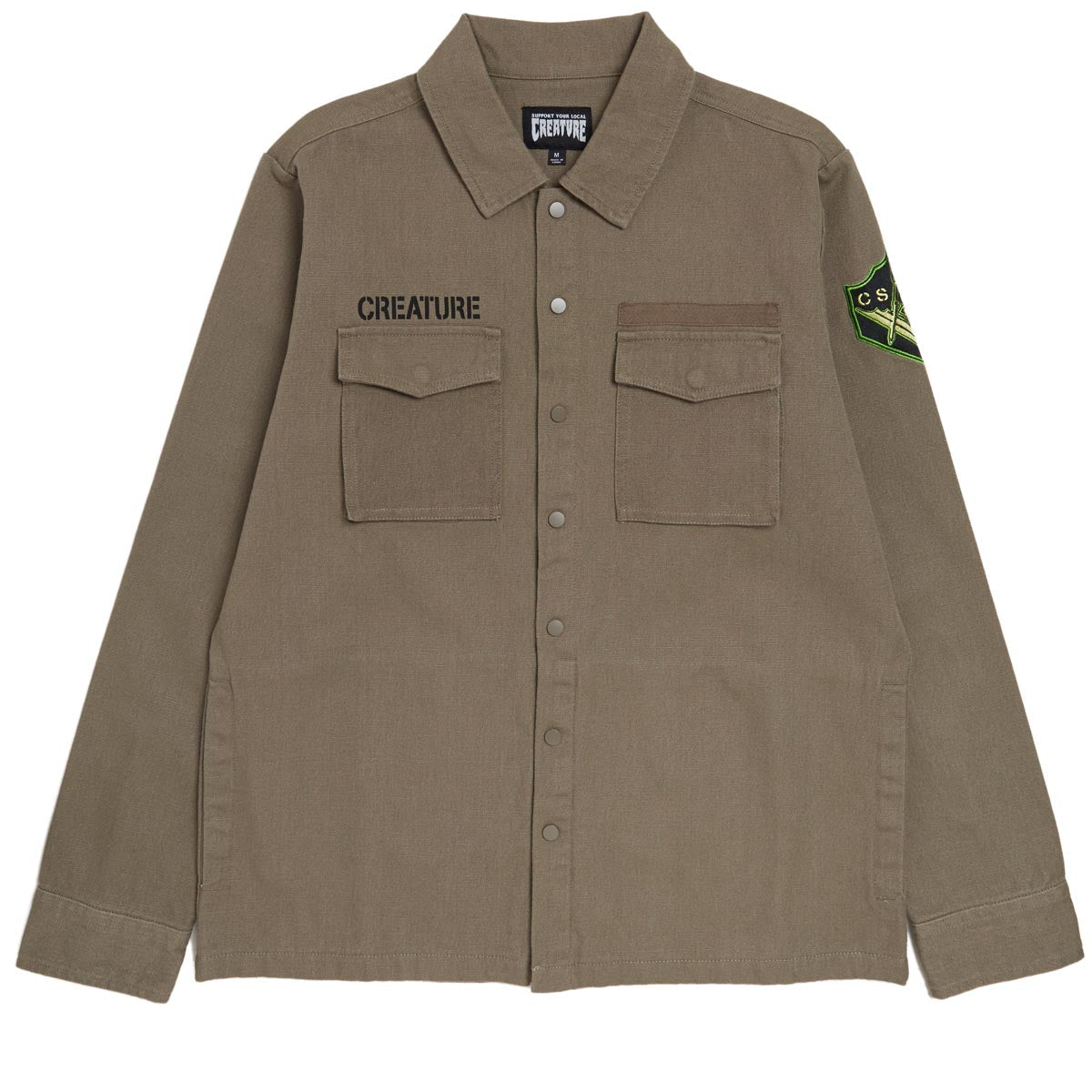 Creature Recruiter Lightweight Jacket - Army image 1