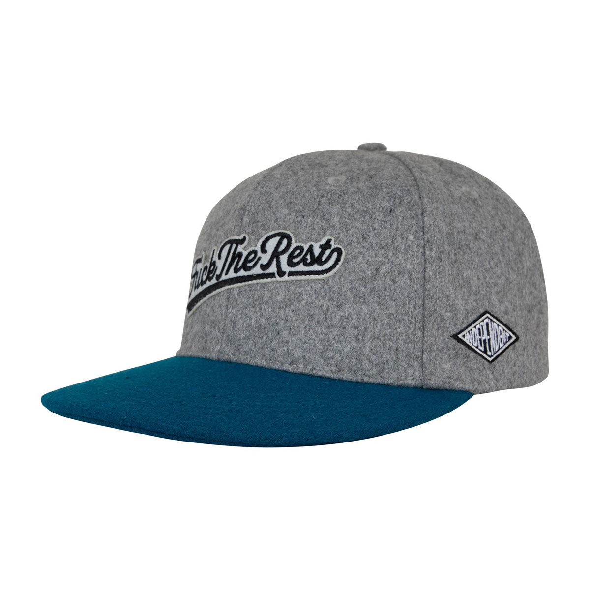 Independent FTR Team Snapback Hat - Grey/Navy image 1