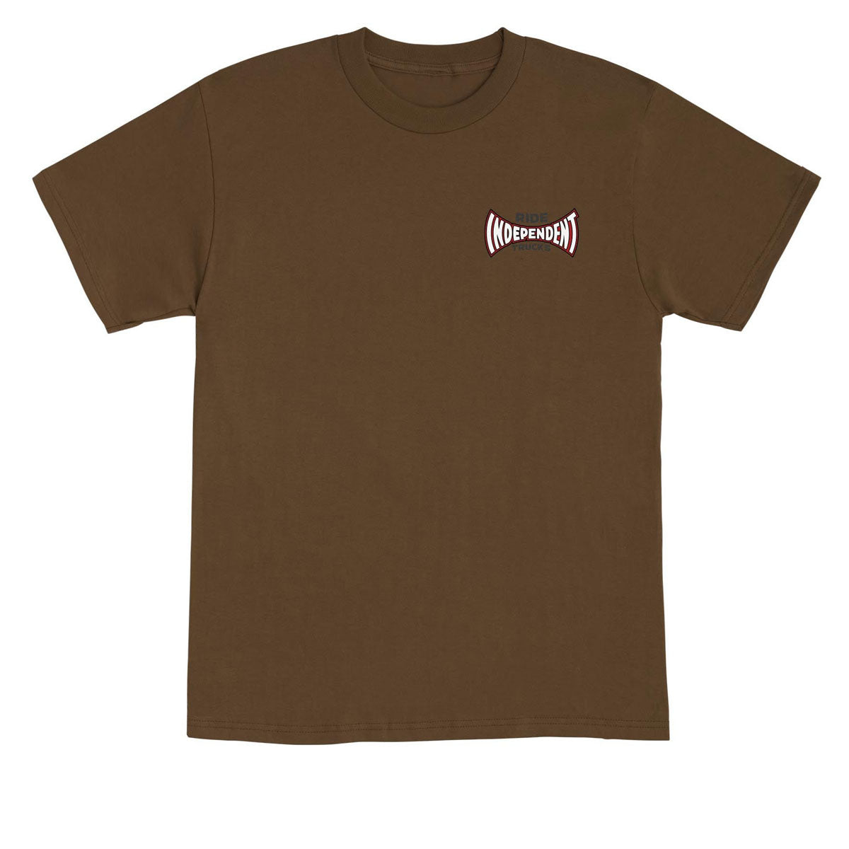 Independent Rose Span T-Shirt - Dark Chocolate image 2