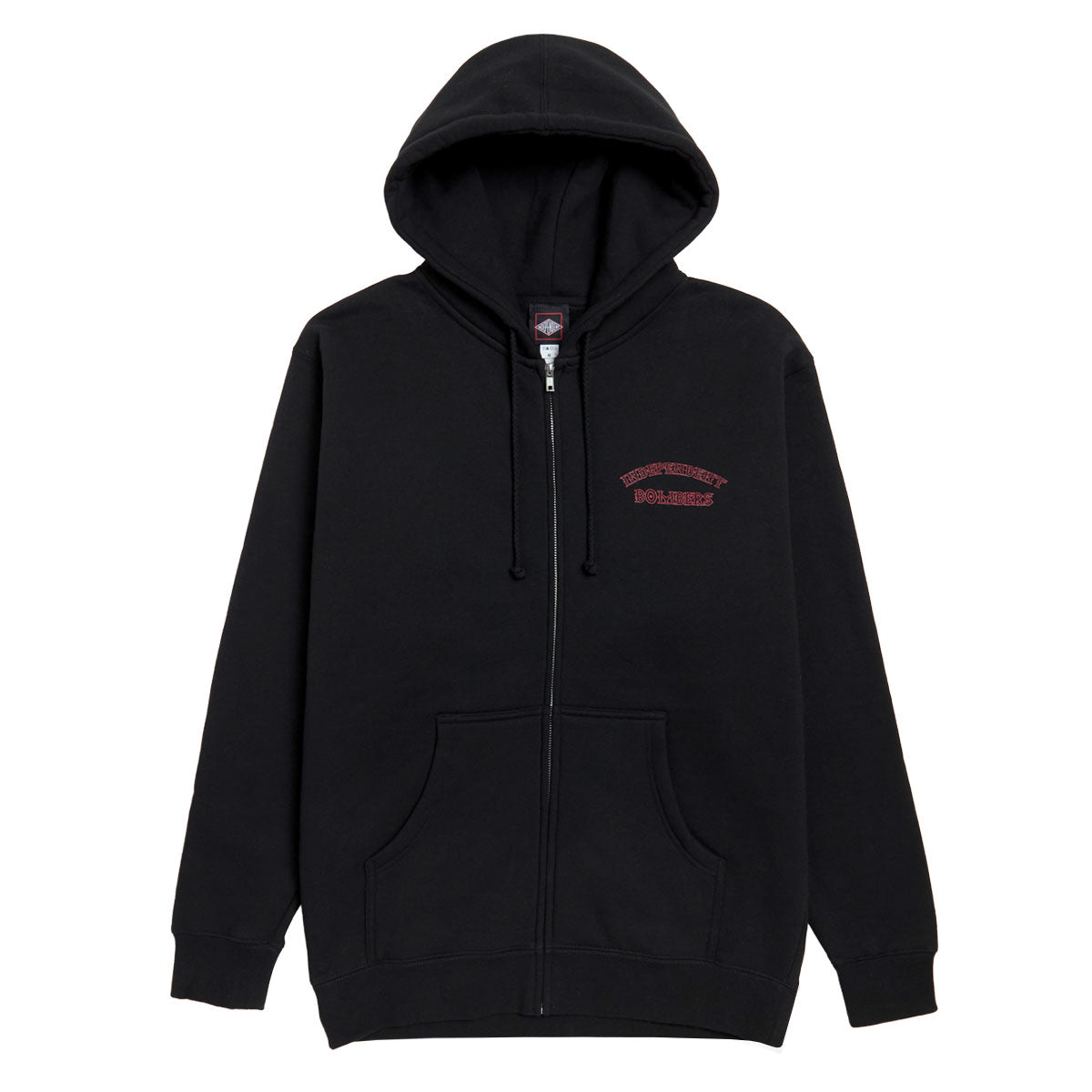 Independent Bombers Zip Hoodie - Black image 1