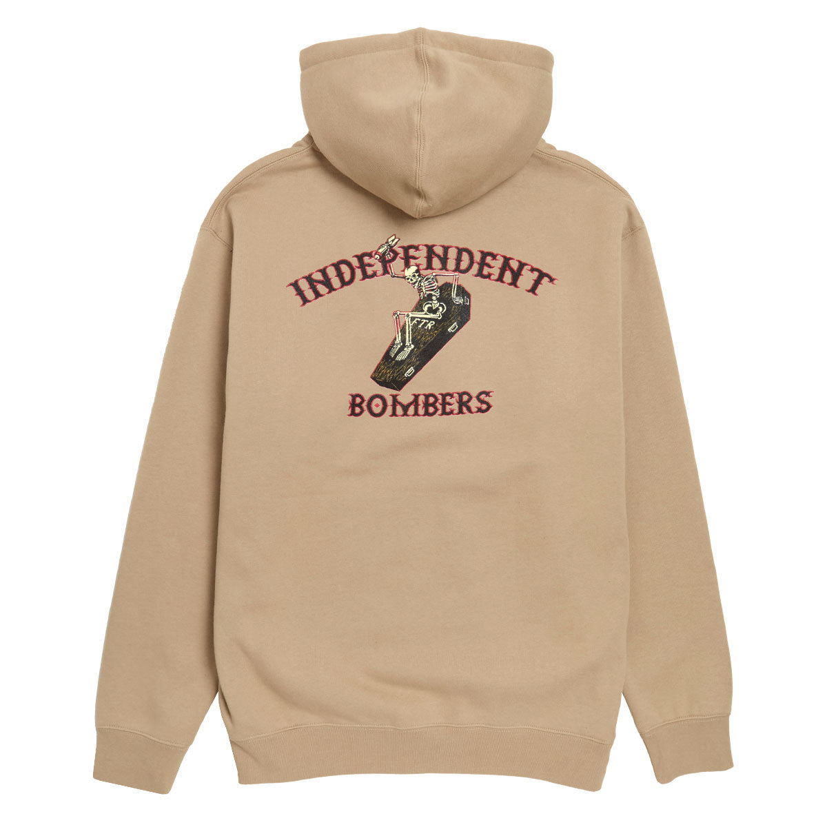 Independent Bombers Zip Hoodie - Sandstone image 2