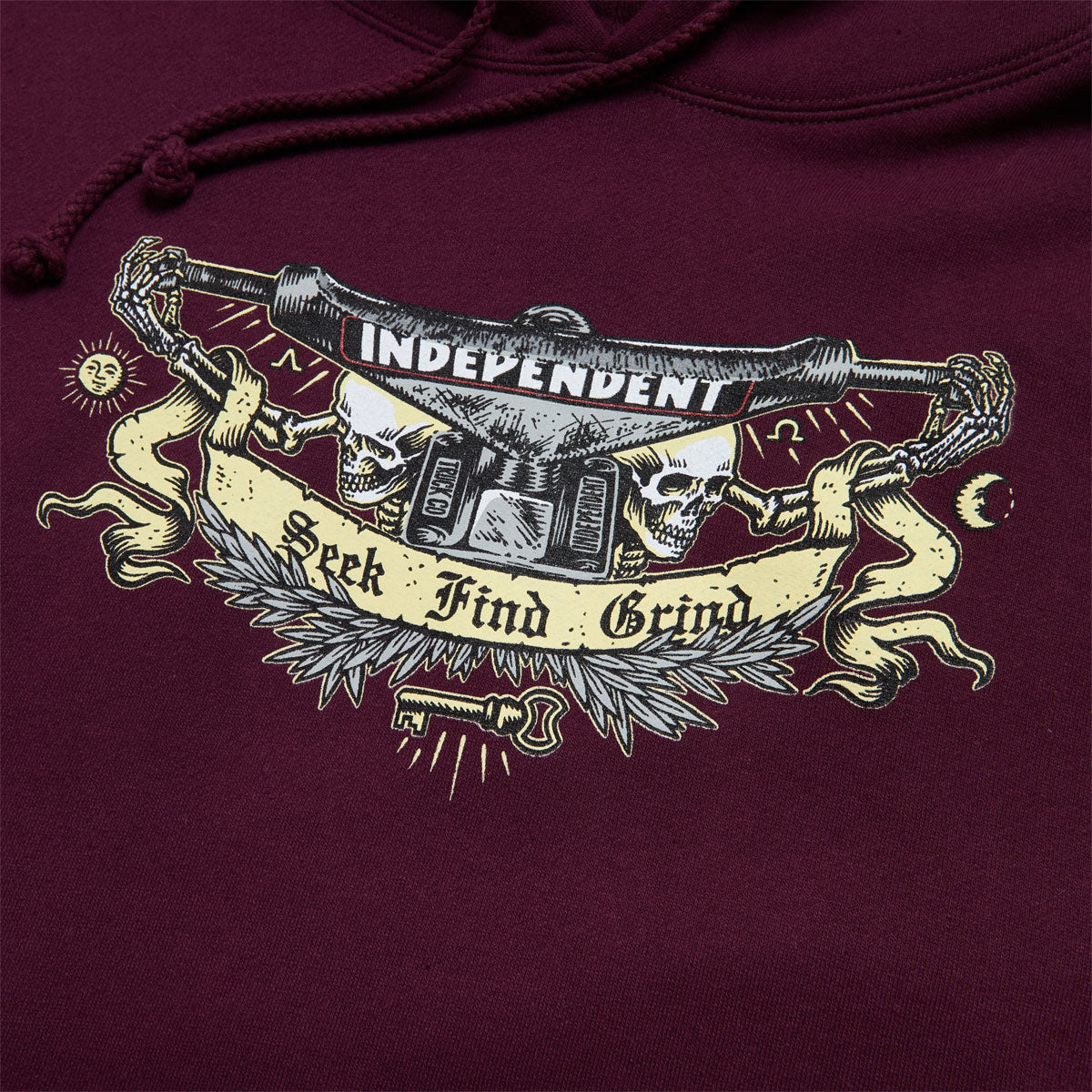 Independent SFG Society Hoodie - Maroon image 2