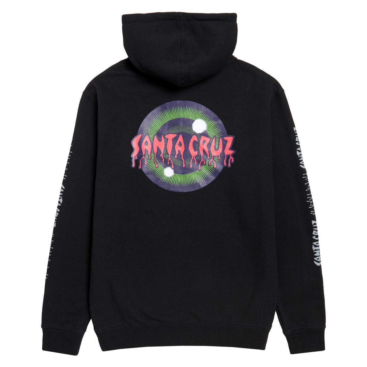 Santa Cruz Roskopp Iris Hoodie - Black image 2