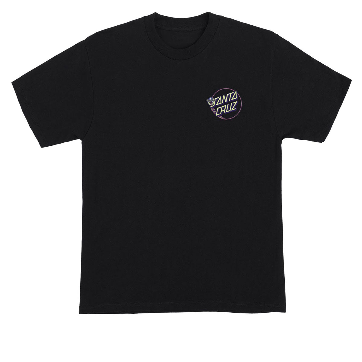 Santa Cruz Winkowski Dope Plant 2 Dot T-Shirt - Black image 2
